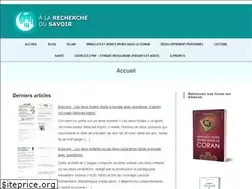 Sites similar to la-recherche-du-savoir.fr