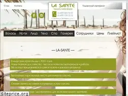Sites similar to la-sante.ru