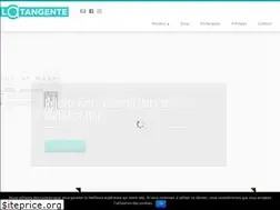 Sites similar to la-tangente.fr