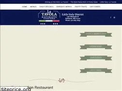 Sites similar to la-tavola.com