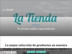 Sites similar to la-tienda.es