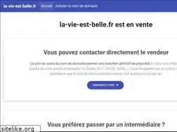 Sites similar to la-vie-est-belle.fr