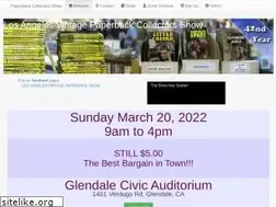 Sites similar to la-vintage-paperback-show.com