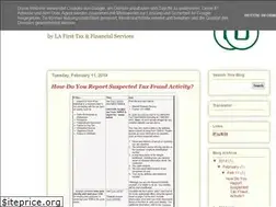 Sites similar to la1sttax.blogspot.com