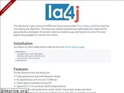Sites similar to la4j.org