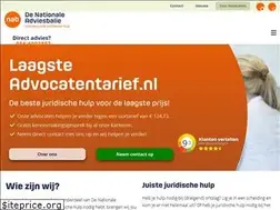 Sites similar to laagsteadvocatentarief.nl