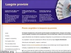 Sites similar to laagsteprovisie.nl