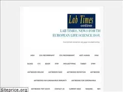 Sites similar to lab-times.org