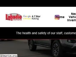 Sites similar to labadietoyota.com
