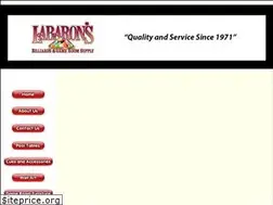 Sites similar to labaronsbilliards.com