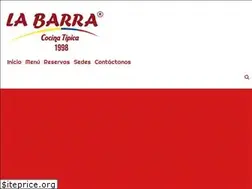 Sites similar to labarrarestaurante.com