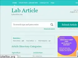 Sites similar to labarticle.com