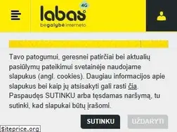 Sites similar to labas.lt