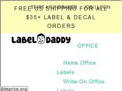 Sites similar to labeldaddy.com