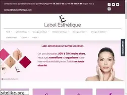 Sites similar to labelesthetique.com