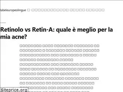 Sites similar to labeleuropeolingue.it