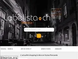 Sites similar to labelista.ch