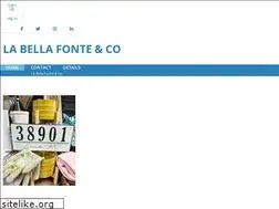 Sites similar to labellafonte.com