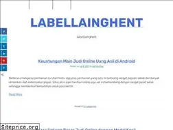 Sites similar to labellainghent.com