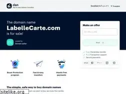 Sites similar to labellecarte.com