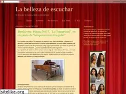 Sites similar to labellezadeescuchar.blogspot.com