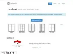 Sites similar to labelmakr.com