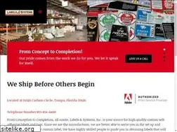 Sites similar to labels-systems.com