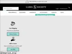 Sites similar to labelsociety.com