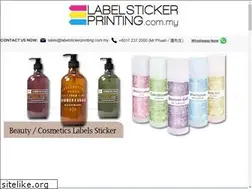 Sites similar to labelstickerprinting.com.my