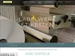 Sites similar to labelwerk.de