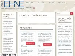 Sites similar to labex-ehne.fr