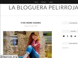 Sites similar to labloguerapelirroja.blogspot.com