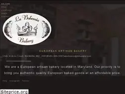 Sites similar to labohemiabakery.com