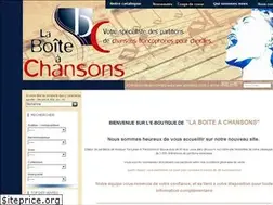 Sites similar to laboiteachansons.fr