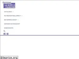Sites similar to laboiteapandore.fr