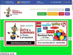 Sites similar to laboiteasurprisesdenicolas.ca