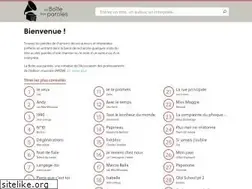 Sites similar to laboiteauxparoles.com