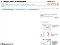 Sites similar to labolsaporantonomasia.es
