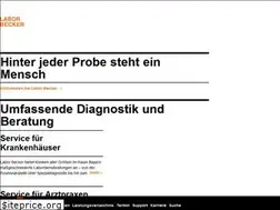 Sites similar to labor-becker.de