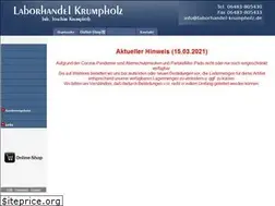 Sites similar to laborhandel-krumpholz.de