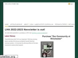 Sites similar to laborhistory.org