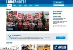 Sites similar to labornotes.org