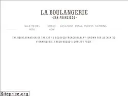 Sites similar to laboulangeriesf.com