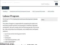 Sites similar to labour.gc.ca