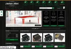 Sites similar to laboutiquedubillard.com
