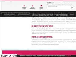 Sites similar to laboutiqueduluminaire.fr