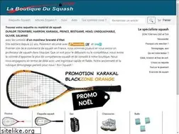 Sites similar to laboutiquedusquash.com