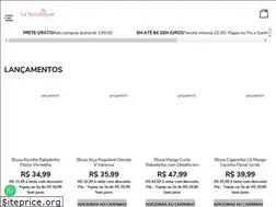 Sites similar to laboutiquemodas.com.br