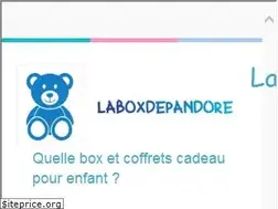 Sites similar to laboxdepandore.com