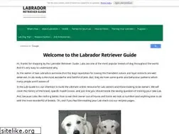 Sites similar to labrador-retriever-guide.com